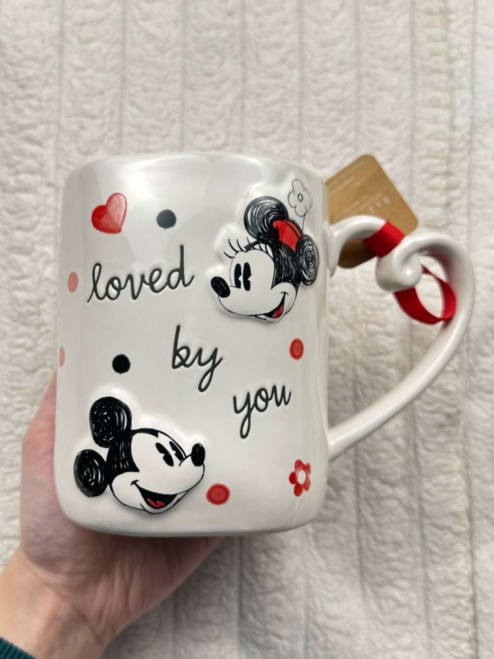 Rae Dunn Disney Mickey Minnie Mouse Mug
